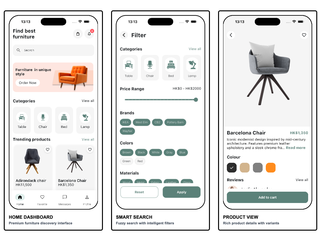 FurnSpace screenshots